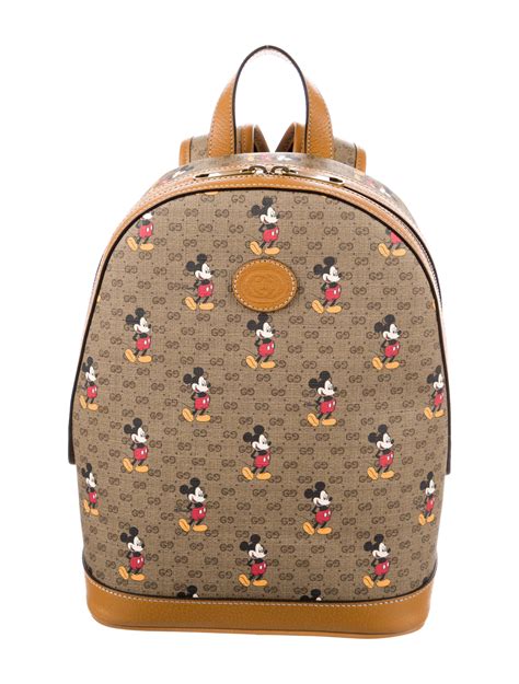 bob mickey gucci|gucci mickey mouse backpack.